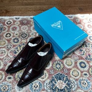 John Fluevog LEATHER SWORDFISH LOAFER